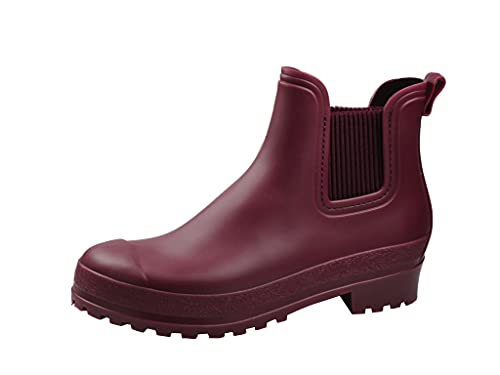 Fischer Damen Carolina Gummistiefel, Bordo, 36 EU von Fischer