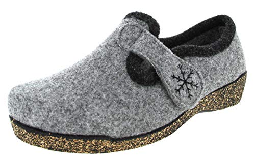 Fischer Conny, Damen Niedrige Hausschuhe, Grau (Grau 666), 41 EU (7 UK) von Fischer Markenschuh