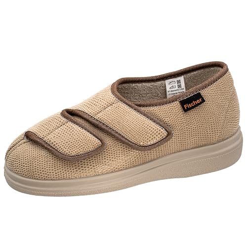 Fischer Damen Ortho Niedrige Hausschuhe, Beige (Sand 806), 41 EU von Fischer