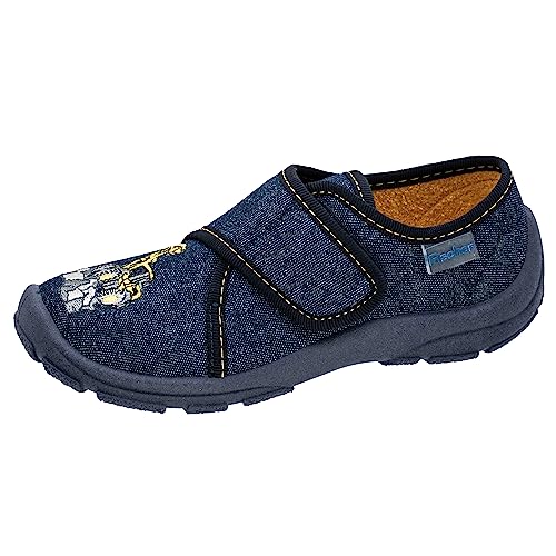 Fischer Danny Hausschuh, Jeansblau, 30 EU von Fischer