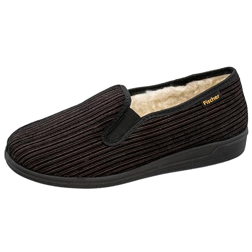 Fischer Frank, Herren Niedrige Hausschuhe, Braun Braun 777,43 EU von Fischer Markenschuh