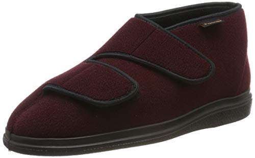 Fischer Herren Ortho Hohe Hausschuhe, Rot (Bordo 341), 38 EU von Fischer