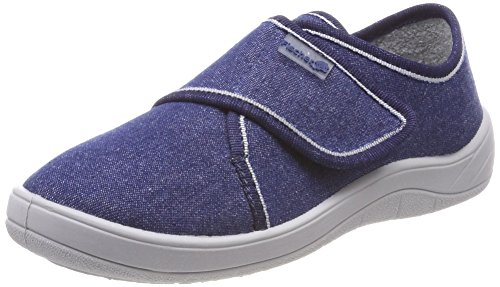 Fischer Herren Tim Niedrige Hausschuhe, Blau (Jeansblau 501), 37 EU von Fischer