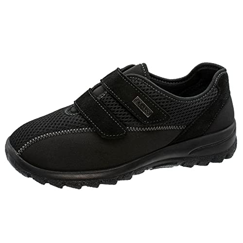 Fischer Markenschuh Damen, Frauen Hausschuhe,Wechselfußbett,Ladies,Schlupfschuhe,schluepfschuhe,Slides,Slip-ons,Puschen,Schwarz,38 EU / 5.5 UK von Fischer Markenschuh