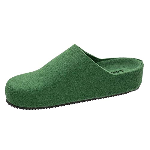 Fischer Markenschuh Damen Pantoletten, Frauen Hausschuhe,Home-Slipper,House-Slipper,patschen,schlapfen,drinnen,Indoor,daheim,Gras,40 EU / 7 UK von Fischer