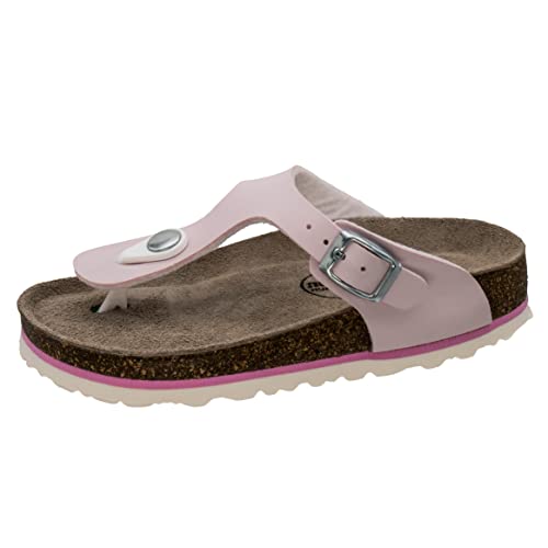 Fischer Markenschuh Mädchen, Kinder, Pantoletten, Pantoletten,Sandalen,Freizeitschuhe,Kids,Kinderschuhe,Schlupfschuhe,Slides,Rose,26 EU / 9 UK von Fischer