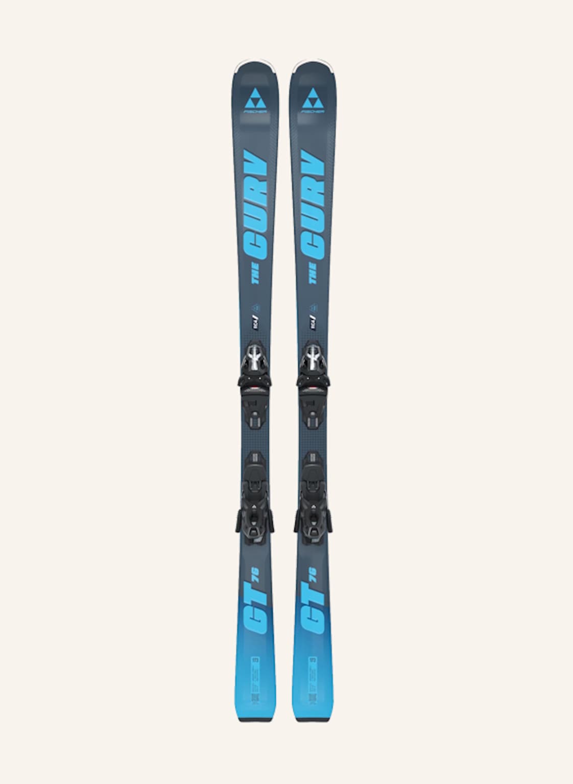 Fischer Skiset The Curv Gt 76 2025 blau von Fischer