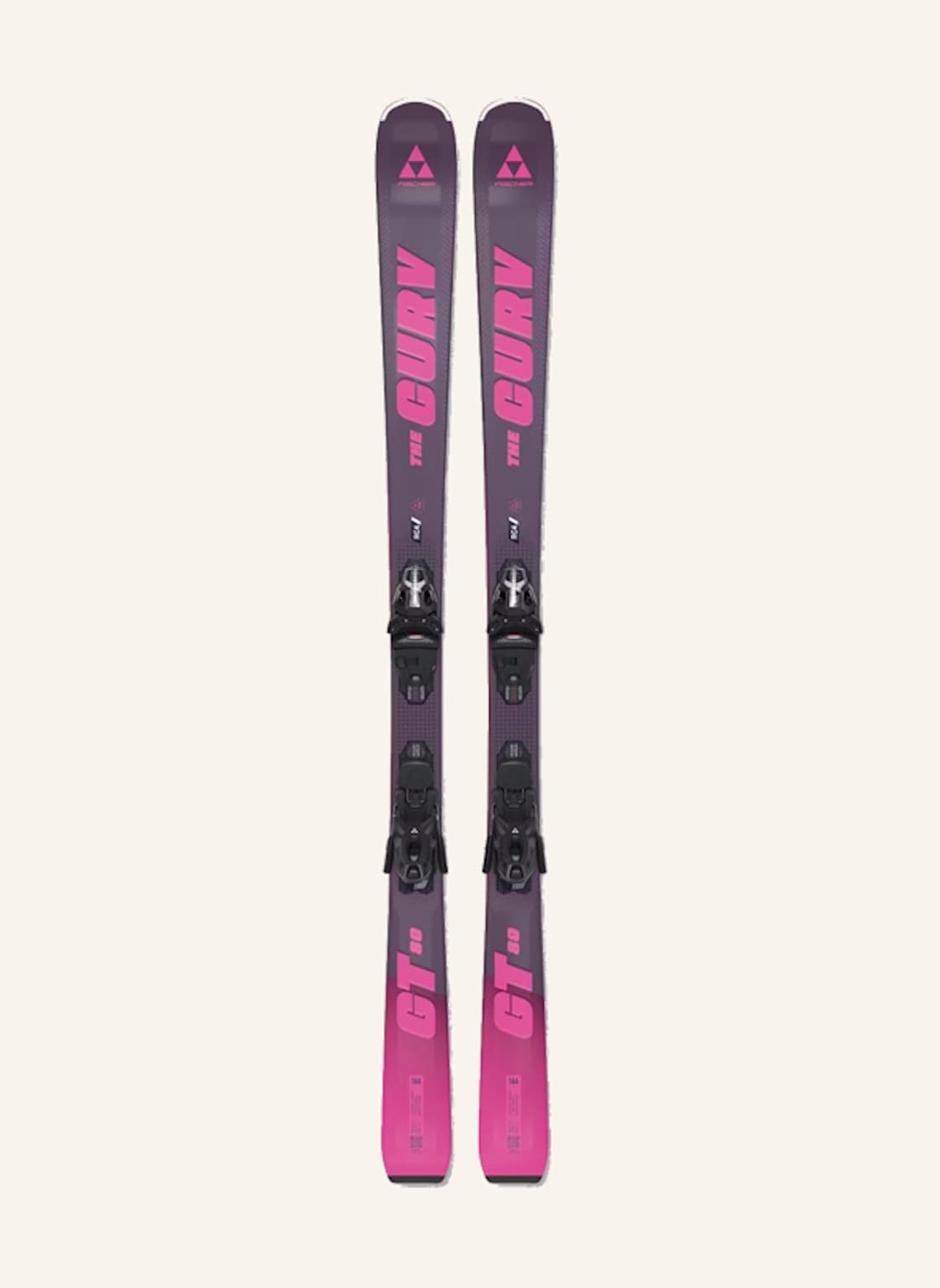 Fischer Skiset The Curv Ti Damen Pink 2025 blau von Fischer