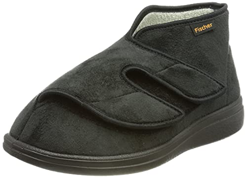 Fischer Unisex Bad Wiessee Hausschuh, Schwarz, 36 EU von Fischer