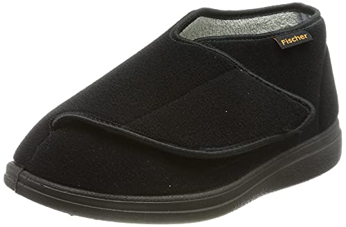 Fischer Unisex Bad Wiessee Hausschuh, Schwarz, 37 EU von Fischer