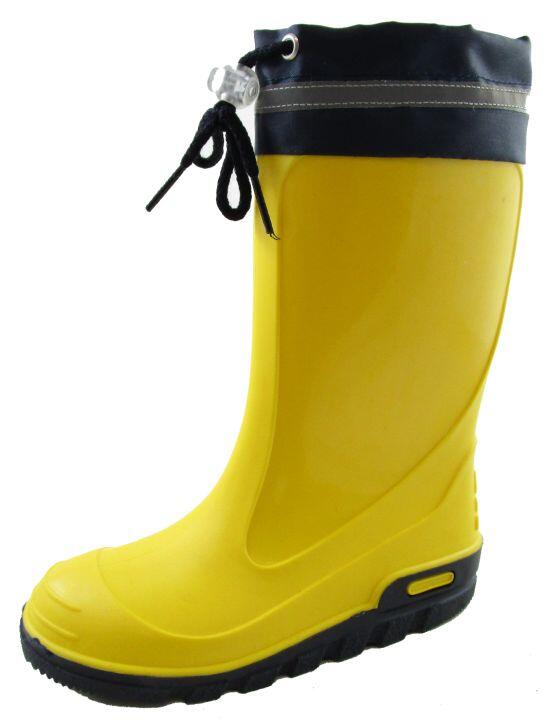 KINDER-GUMMISTIEFEL GELB - Gr. - 27 von Fischer