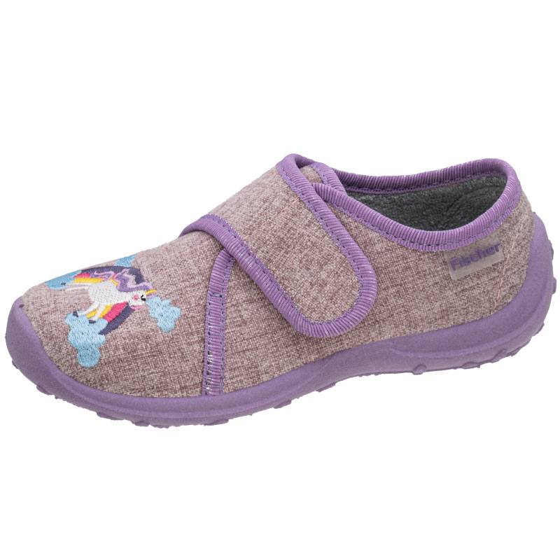 KINDER-KLETT-HAUSSCHUH FLIEDER - Gr. - 25 von Fischer