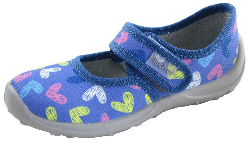 KINDER-KLETT-HAUSSCHUH FLIEDER - Gr. - 33 von Fischer