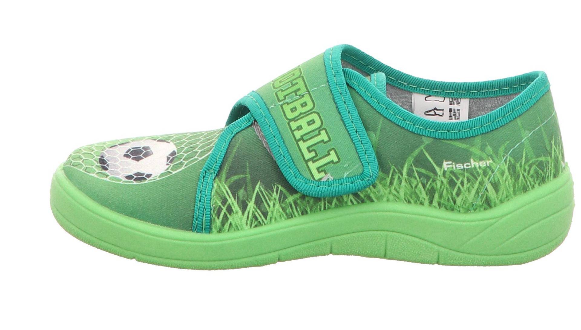 KINDER-KLETT-HAUSSCHUH GRAS - Gr. - 35 von Fischer