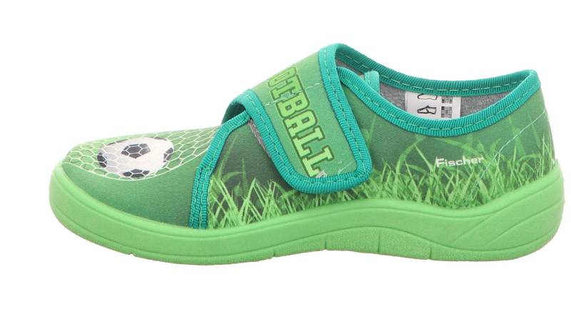 KINDER-KLETT-HAUSSCHUH GRAS - Gr. - 35 von Fischer