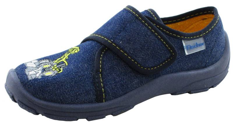 KINDER-KLETT-HAUSSCHUH JEANSBLAU - Gr. - 31 von Fischer