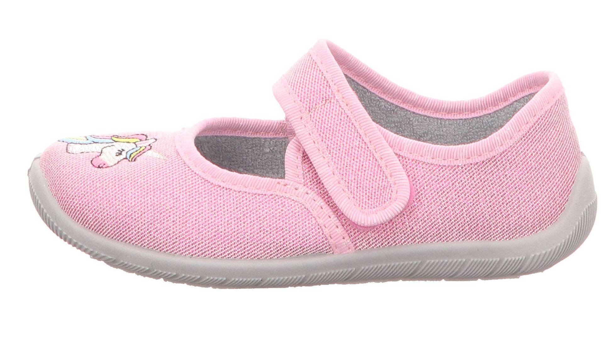 KINDER-KLETT-HAUSSCHUH ROSE - Gr. - 25 von Fischer