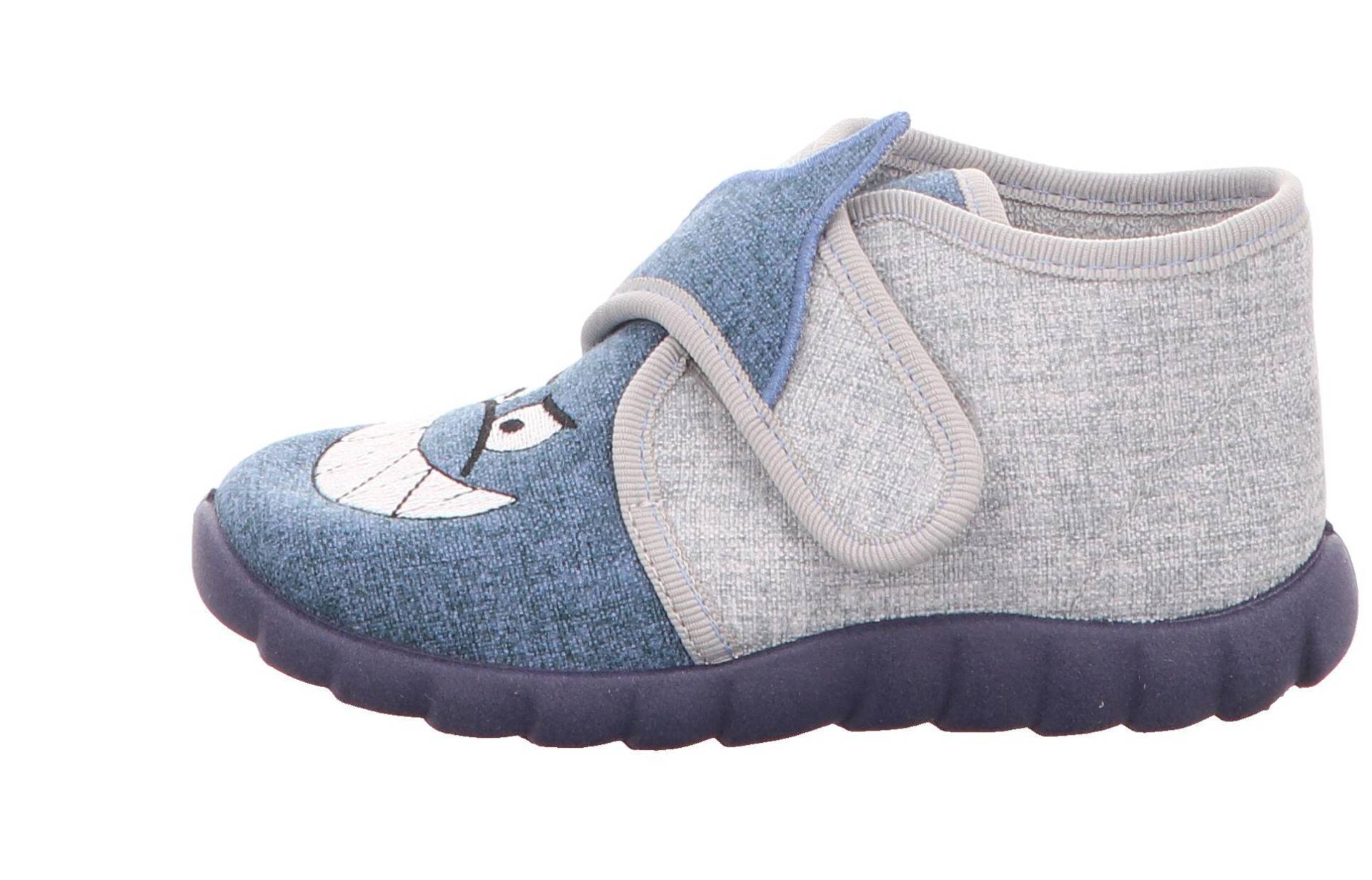 KINDER-KLETT-HAUSSTIEFEL BLAUGRAU - Gr. - 23 von Fischer