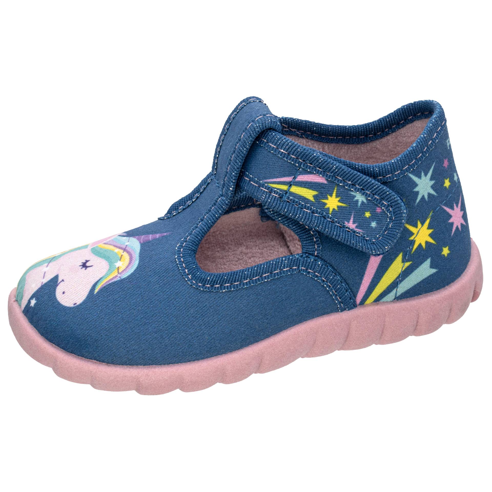 KINDER-KLETT-HAUSSTIEFEL BLAUROSA - Gr. - 20 von Fischer