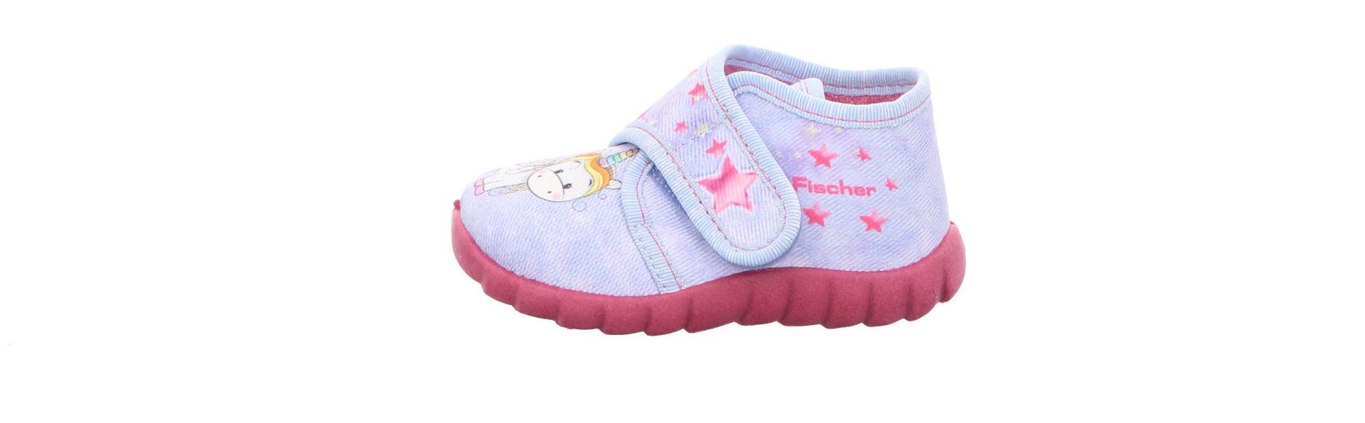 KINDER-KLETT-HAUSSTIEFEL HELLBLAU - Gr. - 21 von Fischer