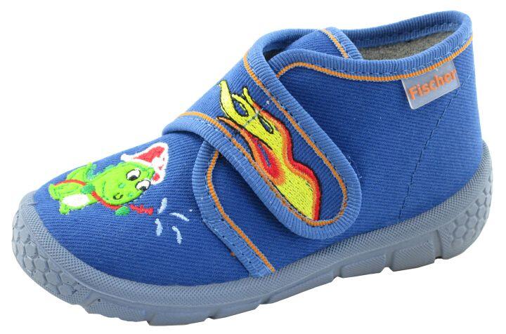 KINDER-KLETT-HAUSSTIEFEL HELLBLAU - Gr. - 23 von Fischer