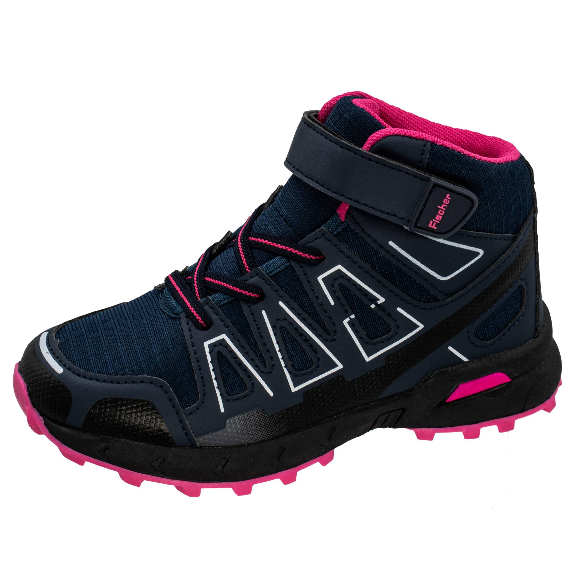 KINDER-TRECKING-BOOTS BLAU/PINK - Gr. - 31 von Fischer