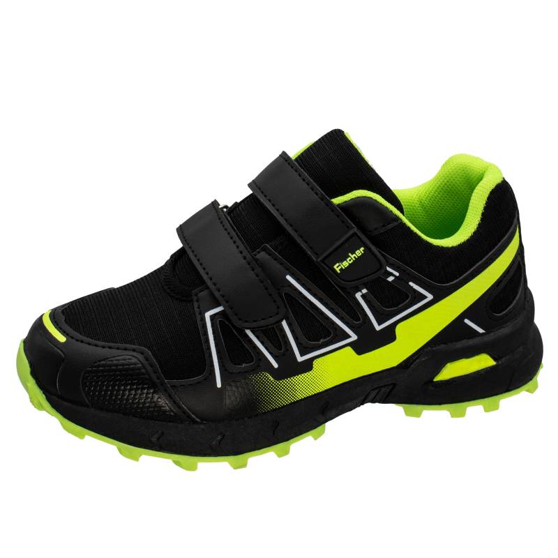 KINDER-TRECKINGSCHUHE SCHWARZGRUEN - Gr. - 32 von Fischer