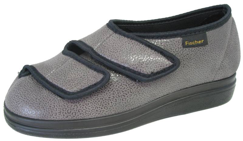 KLETT-HAUSSCHUH GRAU - Gr. - 39 von Fischer
