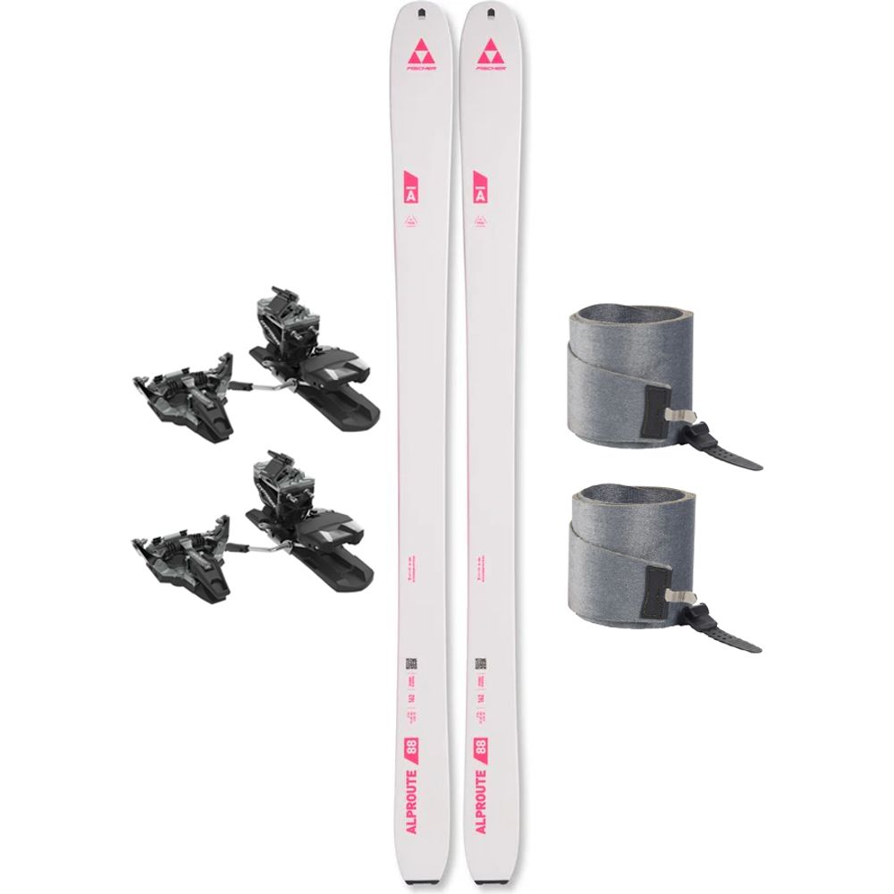 Tourenski Komplettset Fischer Alproute 88 Ws + Dynafit Radical 92 Bindung + Fischer Skin Alproute Tourenfell 162 cm von Fischer