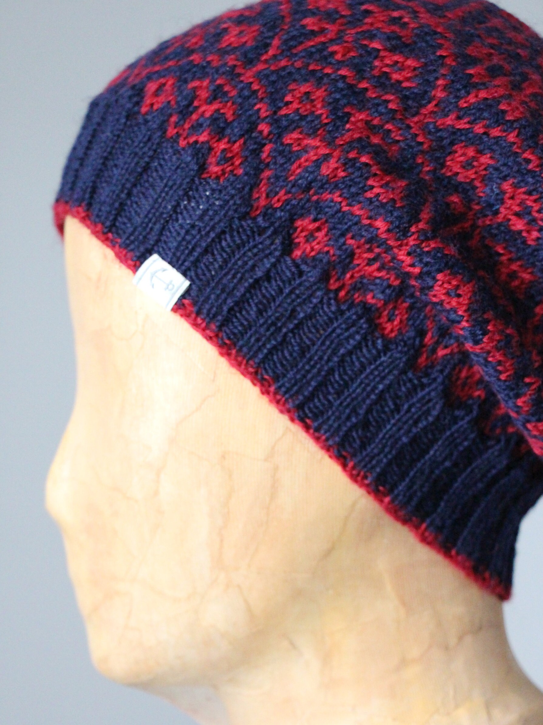 Mütze Mit Fair Isle Muster Mütze Mit Fair Isle Muster von FischkoppHats