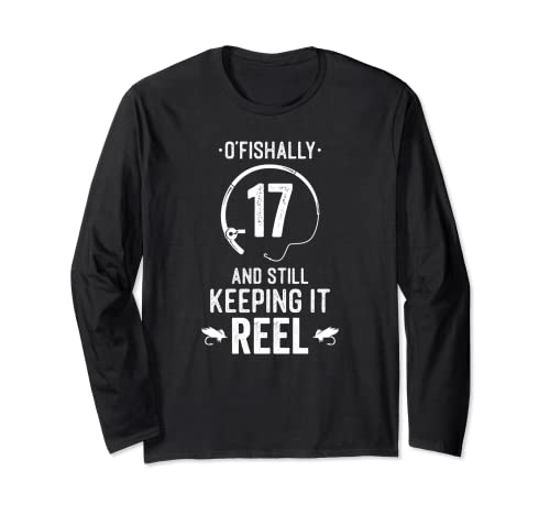 17 Jahre altes Junge Mädchen Angeln Angler Geschenke zum Geburtstag Langarmshirt 17 Jahre altes Junge Mädchen Angeln Angler Geschenke zum Geburtstag Langarmshirt von Fishermen Birthday Gifts Party And Decorations