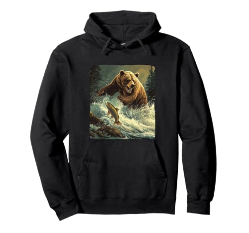 Amerikanische Angelsaison für Erwachsene und Kinder Pullover Hoodie Amerikanische Angelsaison für Erwachsene und Kinder Pullover Hoodie von Fishing Bear Outfit