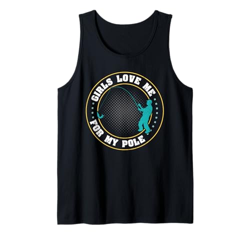 Mädchen Lieben Mich Für Meine Angel Tank Top Mädchen Lieben Mich Für Meine Angel Tank Top von Fishing Fisherman Angler Outdoor Hobby Gifts Appar