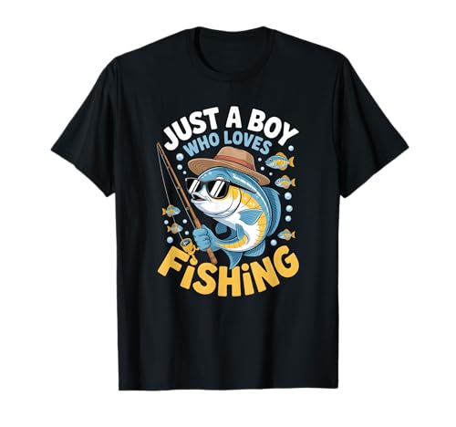 Jungen Angeln T-Shirt Jungen Angeln T-Shirt von Fishing Shirts & Gifts for Boys