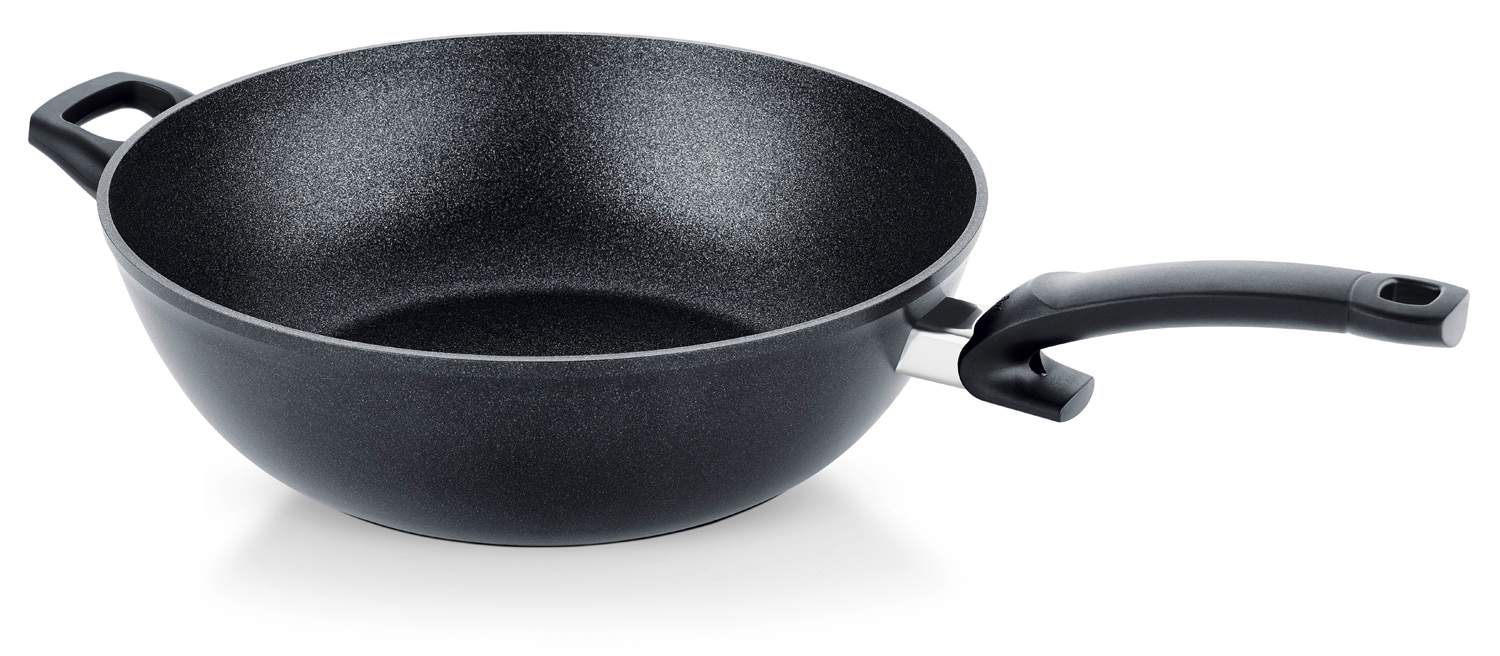 Fissler Wok "Adamant", Aluminium, (1 tlg.), induktionsgeeignet, kratzfeste Antihaft-Beschichtung, Made in Germany von Fissler