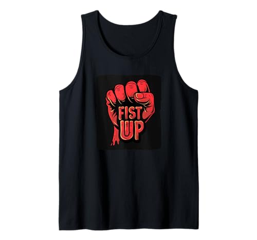 Cooles rotes Faust-Kostüm für Erwachsene und Kinder Tank Top von Fist up Outfit