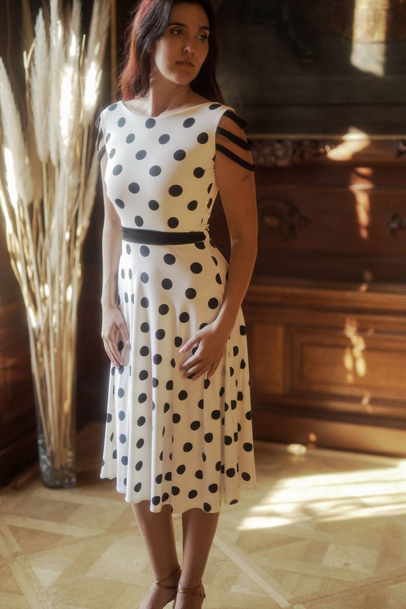 Tangokleid Polka Dot von FistanaTangoAndMore
