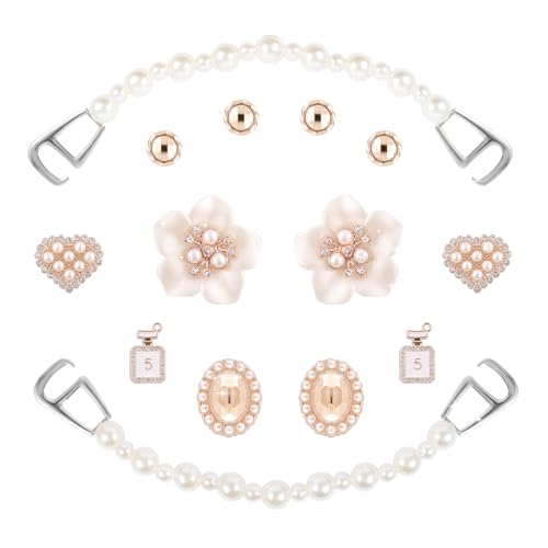 Fisynug Schuhanstecker Glitzer Schuh Charms für Clogs-Dekor Schuhanhänger für Kinder, Mädchen, Geburtstag, Weihnachten, Party-Geschenk Fisynug Schuhanstecker Glitzer Schuh Charms für Clogs-Dekor Schuhanhänger für Kinder, Mädchen, Geburtstag, Weihnachten, Party-Geschenk von Fisynug