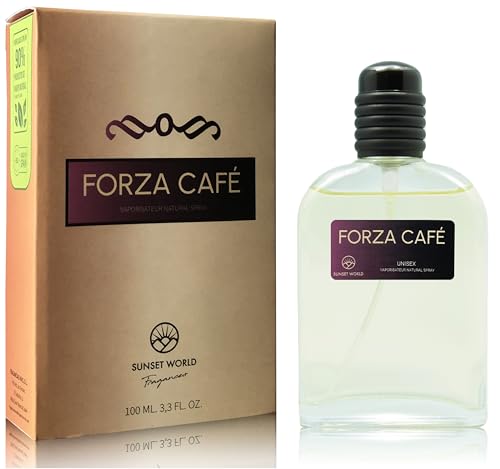 Forza Cafè - Kompatibel mit Intense Cafè Monta. Eau de Cologne Intensiv 100 ml, Pheromone Parfum Unisex, Äquivalentes Parfüm von Fit 2 Us