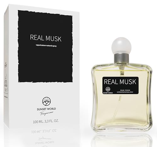 Real Musk - Kompatibel mit Narciso Rodr. For Her Pure Musc. Eau de Cologne Intensiv 100 ml, Pheromone Parfum Damen, Äquivalentes Parfüm von Fit 2 Us