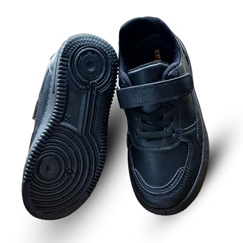 Kinder-Sneaker, Jungen und Mädchen, einfach zu befestigen, Schwarz , 1/13 UK Kinder-Sneaker, Jungen und Mädchen, einfach zu befestigen, Schwarz , 1/13 UK von Fit Max