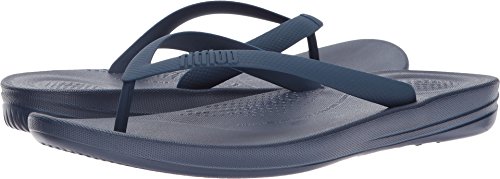 Fitflop Herren Iqushion Ergonomic Flip-flops Sneaker, Midnight Navy, 42 EU von Fitflop