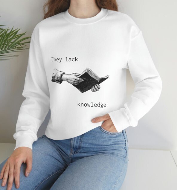 Knowledge Crewneck Sweatshirt, Gym Style Hoodie, Motivierender Inspirational Training Hoodie Knowledge Crewneck Sweatshirt, Gym Style Hoodie, Motivierender Inspirational Training Hoodie von FitInspireStudio