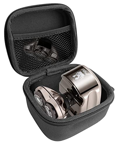 FitSan d Hartschale kompatibel für Skull Shaver Pitbull Platinum Pro Elektrischer Kopf- und Gesichtsrasierer von FitSan