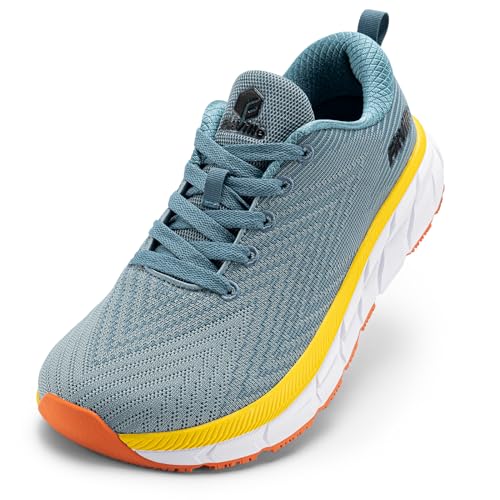 FitVille Extra Weite Laufschuhe Herren Joggingschuhe Gedämpft Sportschuhe Leicht Barfußschuhe Atmungsaktiv Turnschuhe Tennis Fitness Jogging Walkingschuhe,Blau,42.5 EU,Weit FitVille Extra Weite Laufschuhe Herren Joggingschuhe Gedämpft Sportschuhe Leicht Barfußschuhe Atmungsaktiv Turnschuhe Tennis Fitness Jogging Walkingschuhe,Blau,42.5 EU,Weit von FitVille
