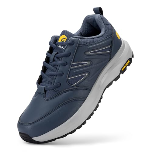 FitVille Extra weit Wanderschuhe Herren Wasserdicht Wanderhalbschuhe rutschfest Trekkingschuhe für alle Wetterbedingungen Outdoor Schuhe mit Fußgewölbestütze Blau 44.5 EU X-Weit FitVille Extra weit Wanderschuhe Herren Wasserdicht Wanderhalbschuhe rutschfest Trekkingschuhe für alle Wetterbedingungen Outdoor Schuhe mit Fußgewölbestütze Blau 44.5 EU X-Weit von FitVille