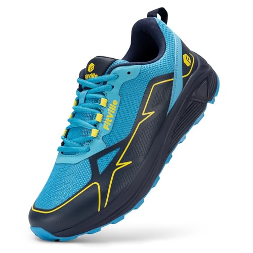 FitVille Laufschuhe Herren Extra Weite Traillaufschuhe Straßenlaufschuhe Breit Sneaker Leicht Sportschuhe Outdoor Schuhe Bequeme Fitnessschuhe Trekkingschuhe Blau 41 EU Weit FitVille Laufschuhe Herren Extra Weite Traillaufschuhe Straßenlaufschuhe Breit Sneaker Leicht Sportschuhe Outdoor Schuhe Bequeme Fitnessschuhe Trekkingschuhe Blau 41 EU Weit von FitVille