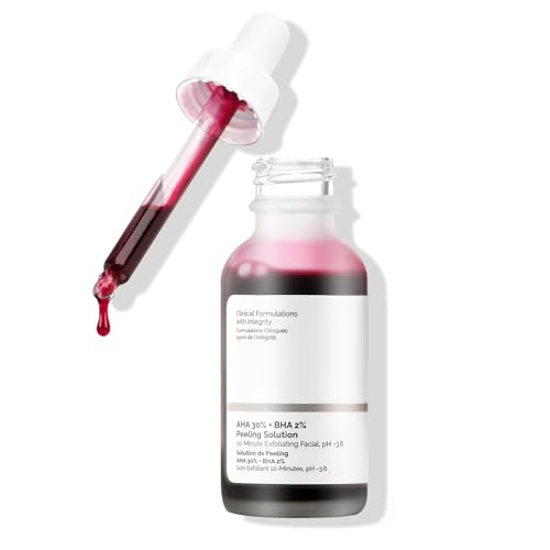 Peeling-Lösung 30% AHA + 2% BHA, Peeling für das Gesicht Damen, feuchtigkeitsspendend, für verschiedene Hauttypen geeignet Peeling-Lösung 30% AHA + 2% BHA, Peeling für das Gesicht Damen, feuchtigkeitsspendend, für verschiedene Hauttypen geeignet von Fitbitop