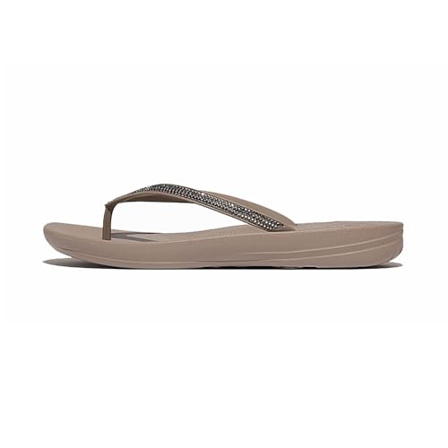 Fitflop Iqushion Ombre Sandalen in Taupe von Fitflop