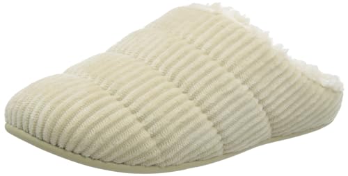 Fitflop Damen Chrissie Cord Haus Hausschuh, Natur, 36 EU von Fitflop